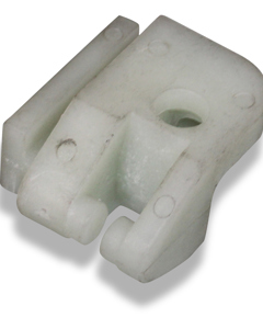 Slider for eccentric guide